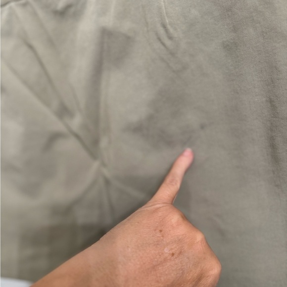 Express NWT Stretch Front Pockets Micro Mini Skirt Khaki Tan Women's Size 6 - Picture 5 of 7